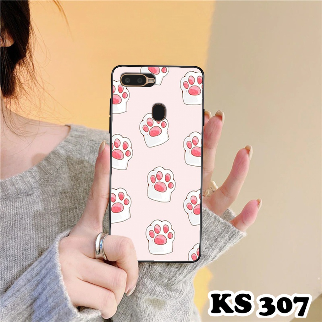 Ốp lưng Oppo A5s - Oppo A7 - Oppo A12 - Ốp in hình LoveCat - Chất liệu TPU siêu bền