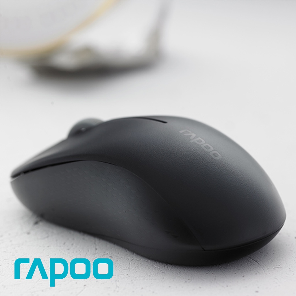 Chuột Không Dây Silent Wireless RAPOO M160 - Hàng Chính Hãng