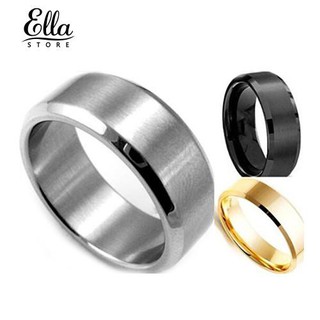 Nhẫn cưới Ayyufe thép titanium cho cặp đôi
