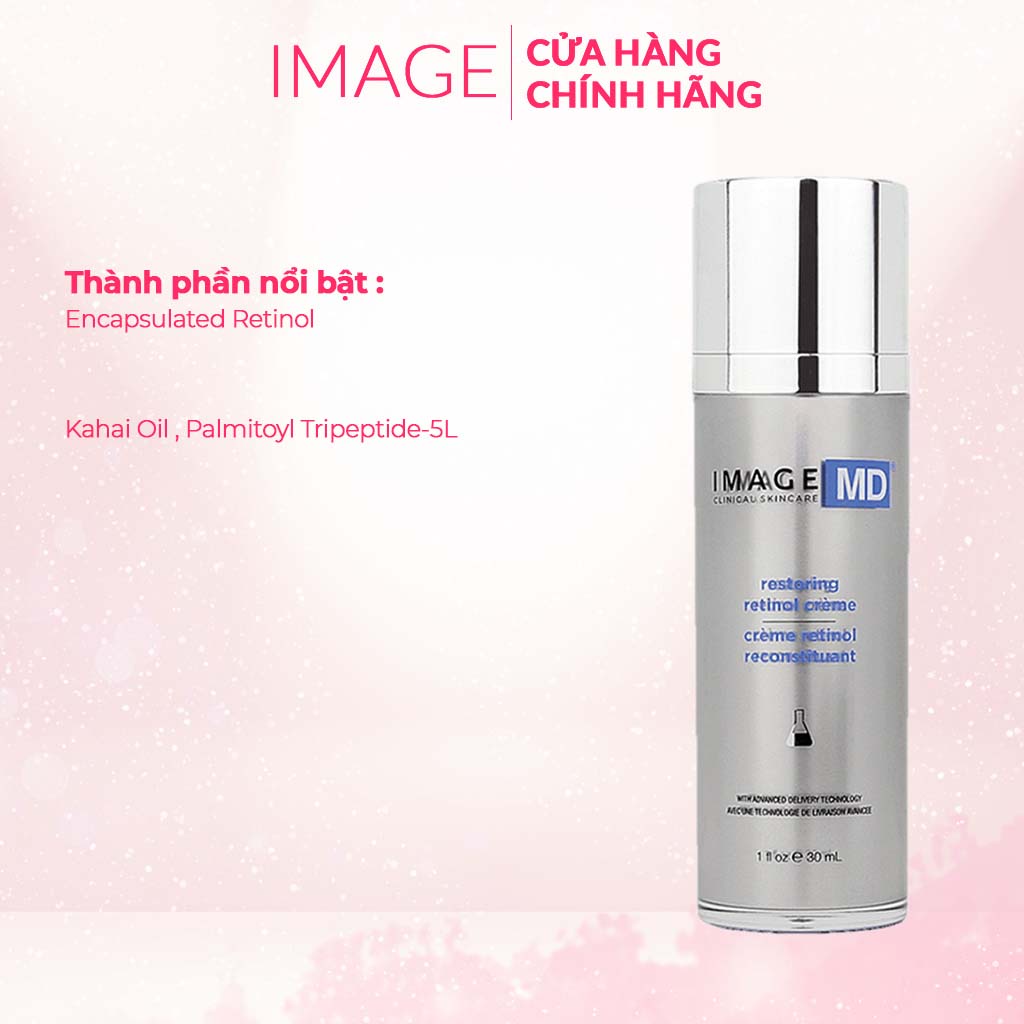 Kem làm mờ nám IMAGE md restoring crème giúp trẻ hoá làn da, làm mờ thâm nám, dưỡng da trắng mịn