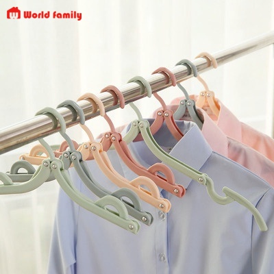Móc Phơi Quần Áo Nguời Lớn Và Trẻ Em, Móc Treo Quần Áo Du Lịch Gấp Gọn