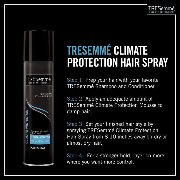 Keo xịt giữ nếp tóc Tresemme Climate Protection - 311gram