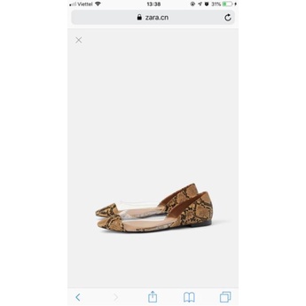 (ORDER) giày bệt zara (od 15d về) TYV