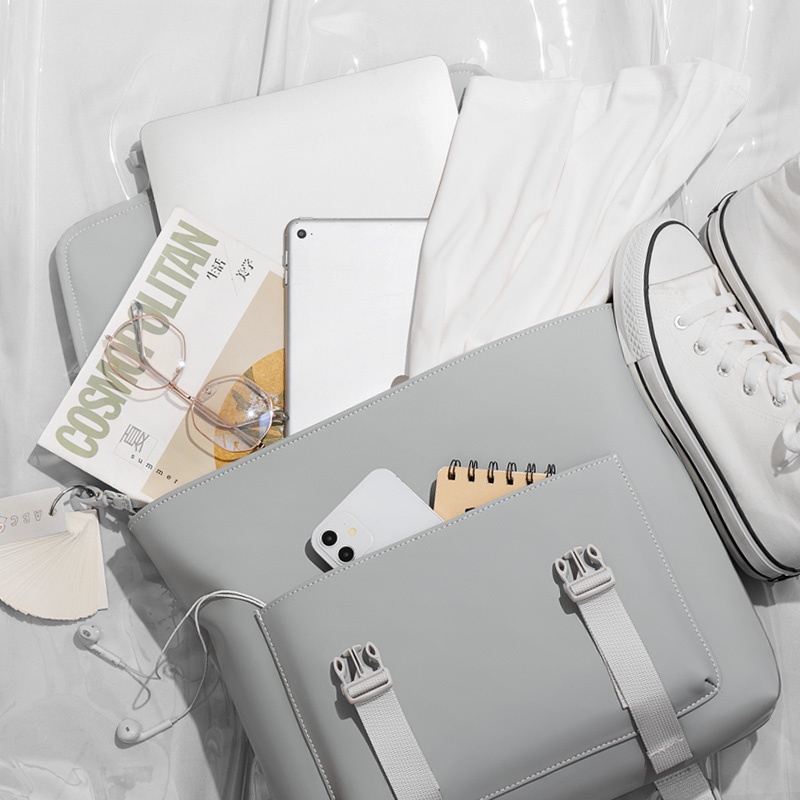 Ba lô MAH đựng máy tính xách tay chống nước bằng da phong cách Cambridge