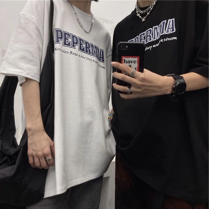 Áo Thun PEPE Unisex Form Rộng Tay Lỡ Oversize Nam Nữ