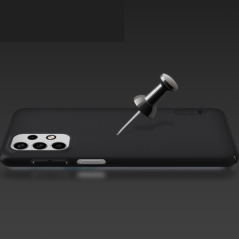 Ốp Lưng Nhựa Cứng Chống Sốc Màu Trơn Thanh Lịch Cho A23 4G