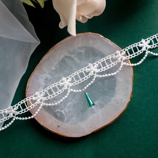 Choker ren trắng xinh