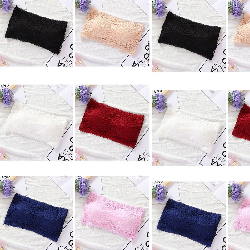 Áo Lót Nữ Không Dây Phối Ren