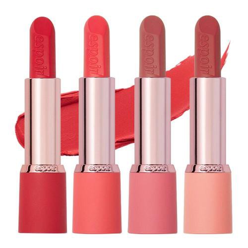 (Chính Hãng) Son ESPOIR Lipstick No Wear Chiffone Matte 3.4g