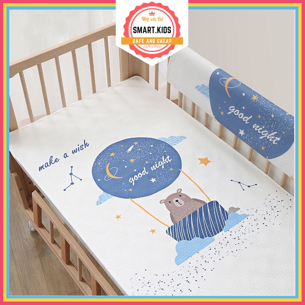 Tấm lót chống thấm cho bé 4 lớp, thoáng khí, có thể giặt được 50x70, 80x100