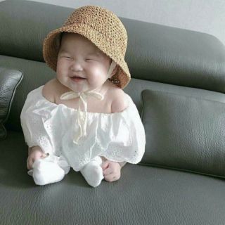 Mũ sợi thô cho bé