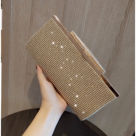 Cluch Dự Tiệc ĐínH Đá Dài 633