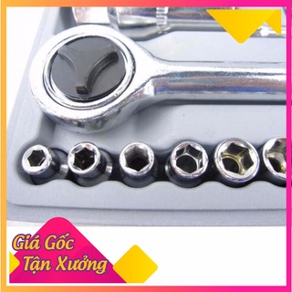 [XẢ KHO+FREE SHIP] Bộ khẩu xiết ốc , mở vít Bugi 40 chi tiết