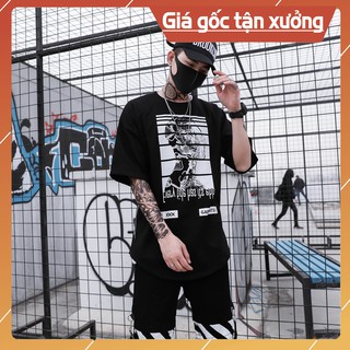 [SIÊU CHẤT] Áo thun zipper hình người  (unisex nam nữ đều mặc được)