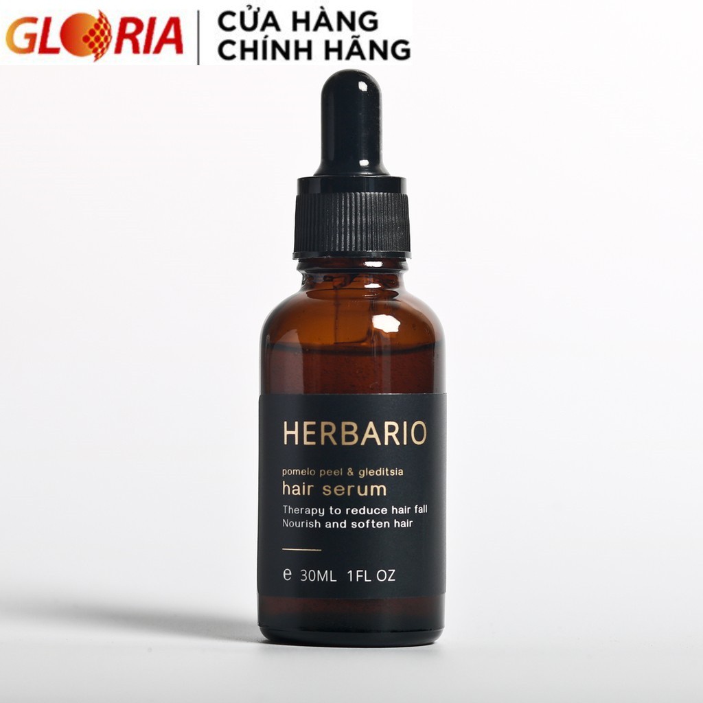 Serum mọc tóc vỏ bưởi và bồ kết Herbario 30ml