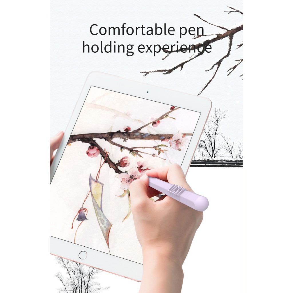 Ốp Silicon Cho Bút Cảm Ứng Apple Pencil Thế Hệ 1 2 26 | BigBuy360 - bigbuy360.vn