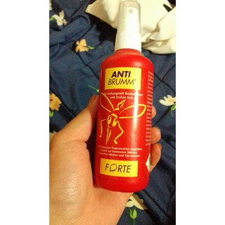 Xịt chống muỗi anti brumm đỏ