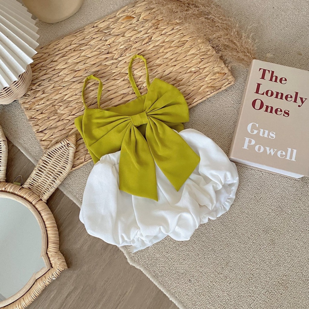 Set 2 dây nơ Habi Fashion xinh đáng yêu cho bé gái 8-20kg