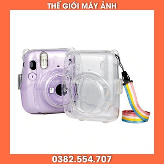 Instax Mini 11- Vỏ nhựa case trong cho máy ảnh Instax Mini 11