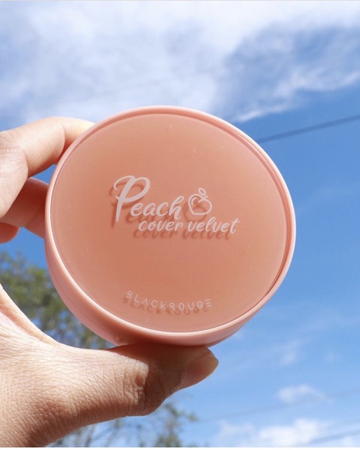 PHẤN NƯỚC BLACK ROUGE PEACH COVER PERFECT CUSHION | BigBuy360 - bigbuy360.vn