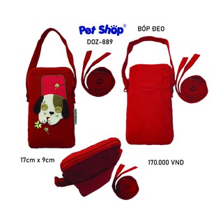 Bóp đựng giấy tờ tiện ích (vừa ipX thường) PET SHOP - DOZ-889