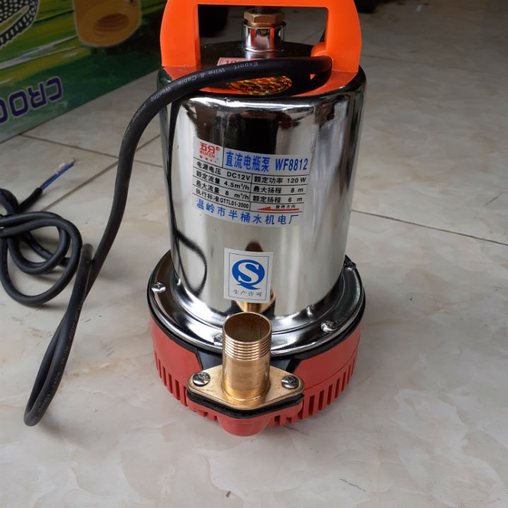 Máy bơm nước chìm 12v - máy bơm tõm 12v