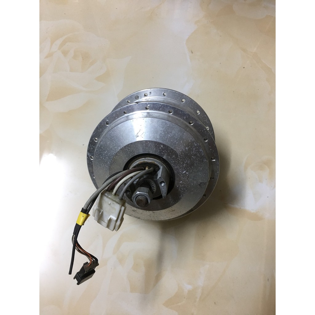 Đông cơ xe đạp sanyo nhật bãi dùng để chế xe đạp thường thành xe đạp điện