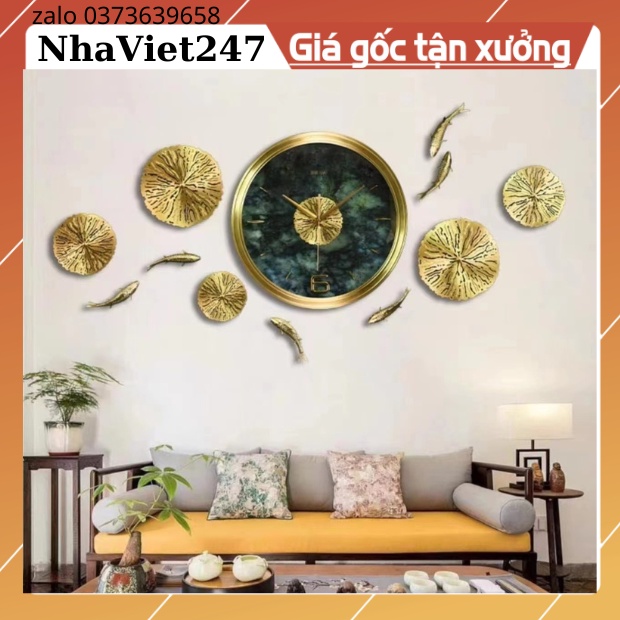 Đồng Hồ Treo Tường Trang Trí-Mã 9029-Kt-125x50cm-đồng hồ tranh cao cấp đẹp,rẻ-quà tặng ý ngĩa-hàng nhập khẩu-bh 5 năm