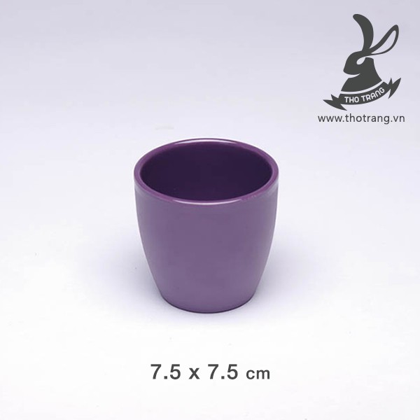 Ly lùn melamine chất liệu khó bể vỡ hàng Thái Lan 200 ml nhiều màu C142