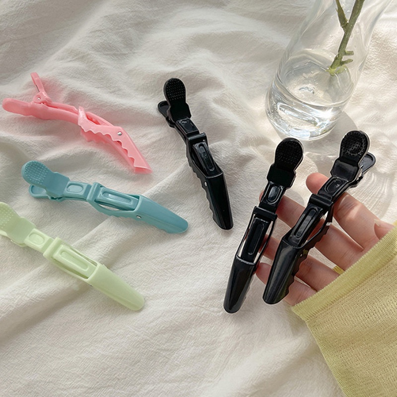 2 miếng Kẹp Tóc Trang Điểm Thời Trang Hàn Quốc Không Để Lại Dấu Vết