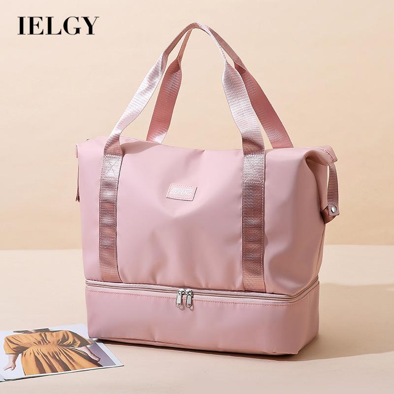 IELGY TúI xách IELGY dùng đựng đồ tập thể dục chia ngăn khô và ướt tiện dụng cho nữ