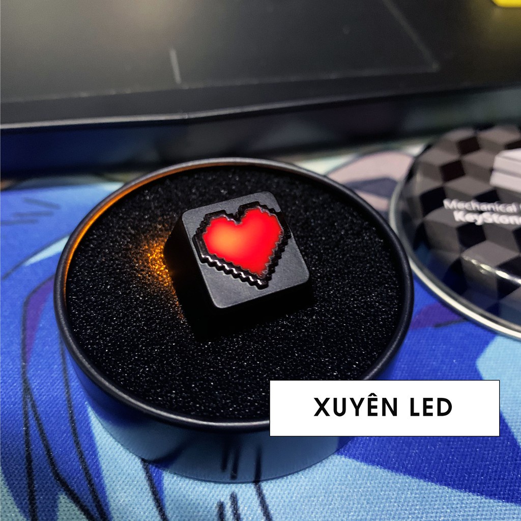 ✈◊✁Keycap Lẻ Cho Bàn Phím Cơ Chất Liệu Kim Loại