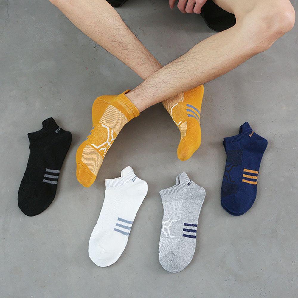 Vớ Thuyền Cotton Mỏng Tàng Hình Họa Tiết Kẻ Sọc Màu Sắc Thời Trang Mùa Hè Kháng Khuẩn