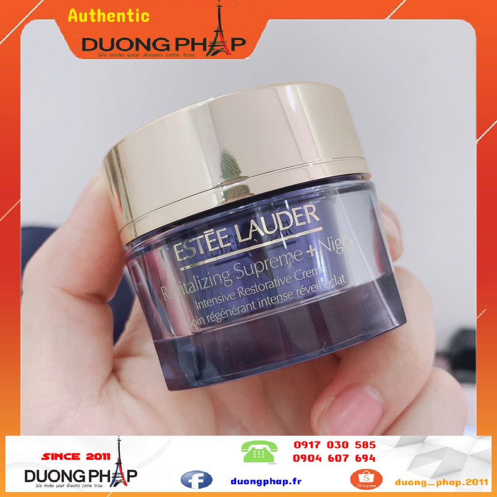 Kem dưỡng Estee Lauder Supreme + Night 15ml ( unbox )