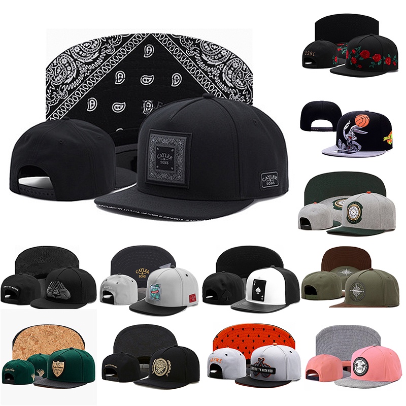 Mũ Lưỡi Trai Cotton Chất Lượng Cao In Hình Lá Bài Poker A / Cayler / Sons Phong Cách Hip Hop Có Thể Điều Chỉnh