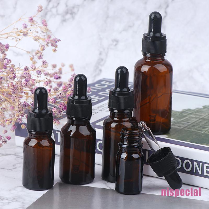 Lọ Thủy Tinh Rỗng Đựng Tinh Dầu 5 / 10 / 15 / 20 / 30ml Tiện Dụng