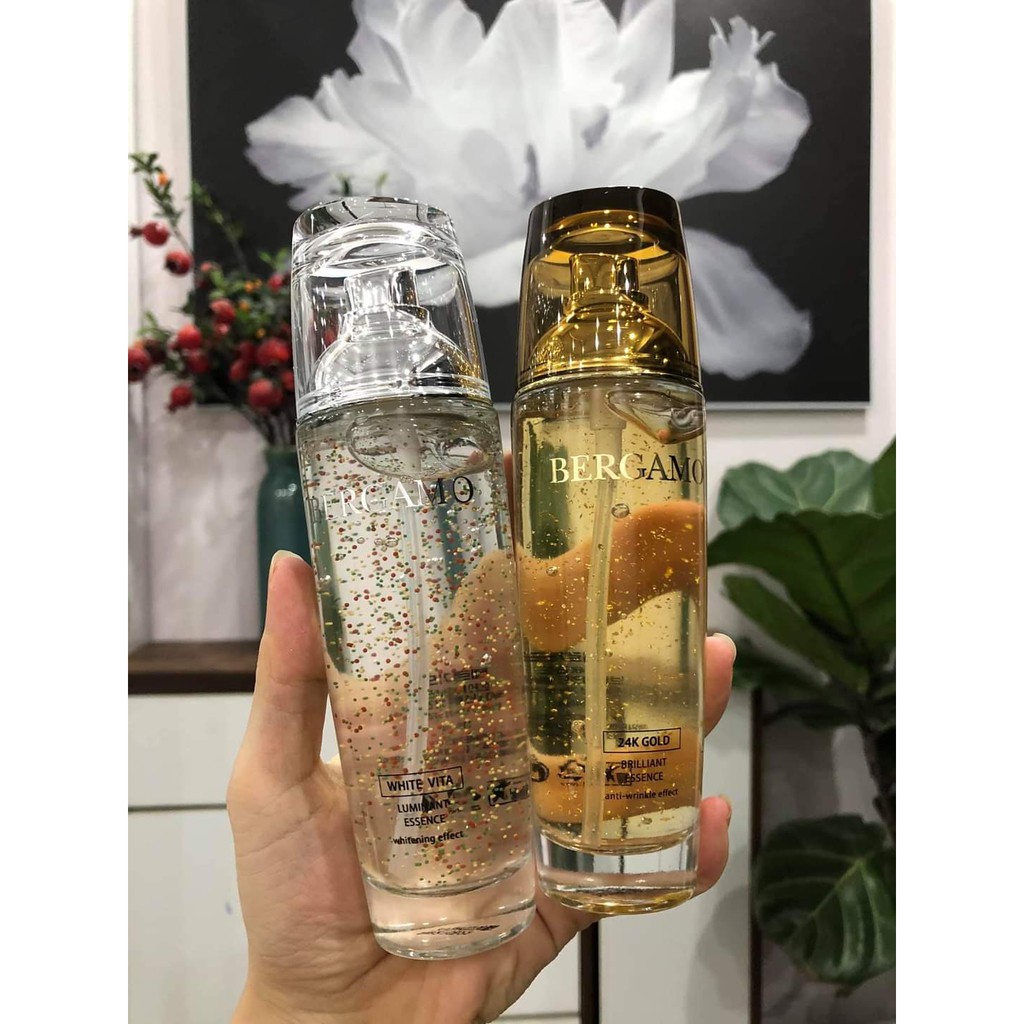 Serum dưỡng trắng Bergamo 24K Gold Brilliant Essence 110ml