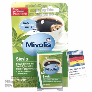 Date 11/2023 - Đường cỏ ngọt Stevia Mivolis - Hàng Đức