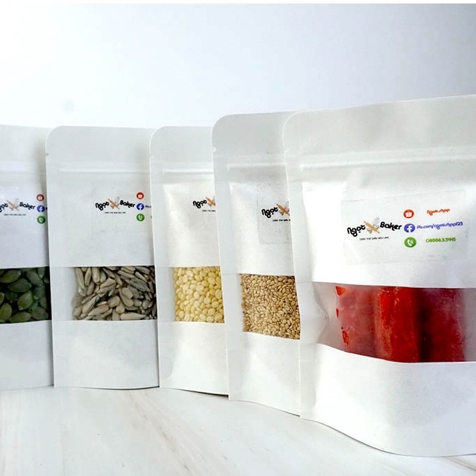 Lạp xưởng thịt làm nhân bánh trung thu siêu ngon 100g, loại thập cẩm, có màu hồng hoặc nâu sậm, vị ngọt.