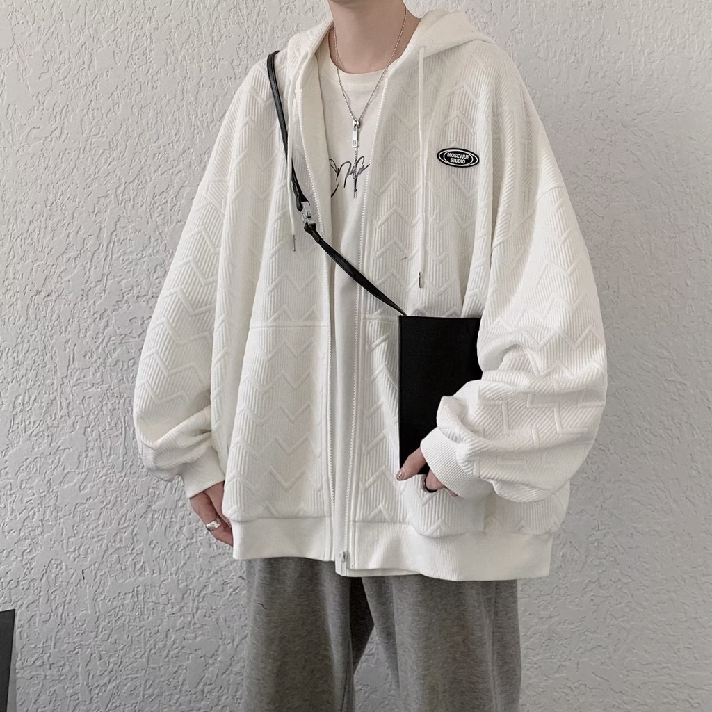 Áo Hoodie Simple Dáng Rộng In Chữ Đơn Giản Thời Trang Hàn Quốc Cho Nam áo hoodie Big Size nam nữ hoodie nữ form rộng