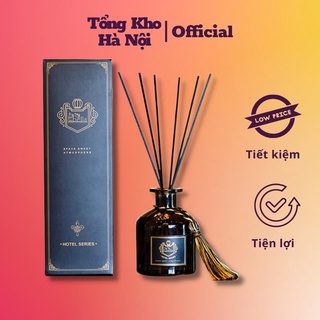 Tinh Dầu Thơm Phòng Thiên Nhiên 100ml Hoa Khô Que Gỗ Lọ Tự Khuếch Tán
