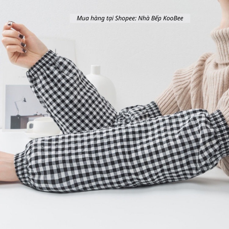 Bao ống bay làm bếp chống bẩn, chống ám mùi, ngăn bám dầu ống tay áo, chống trầy xước vải áo khi sử dụng máy tính(NB57)