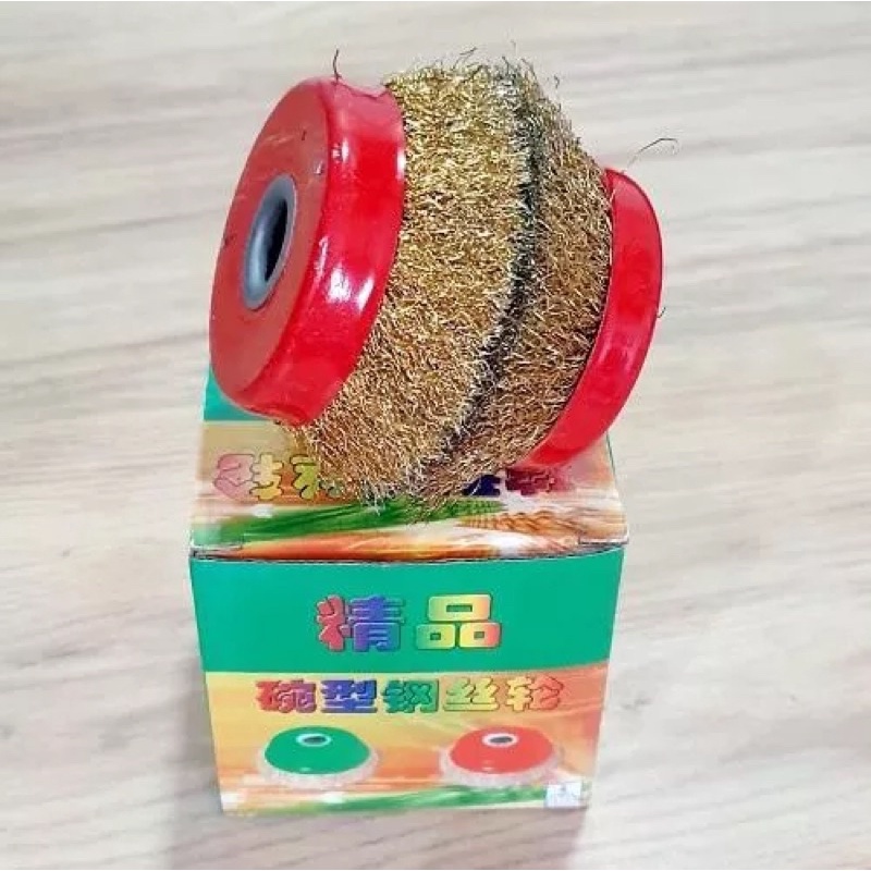 Chén Cước Kẽm Dùng Cho Máy Cầm Tay Đánh Rỉ Sét Đường Kính 10cm