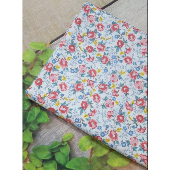 VẢI TWILL THÔ COTTON HOA NHÍ