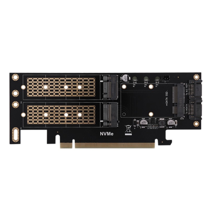 Card Mở Rộng M.2 Nvme Ngff Sang Pci-E 4x 3 Trong 1 | BigBuy360 - bigbuy360.vn