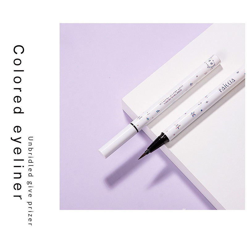 Bút kẻ mắt nước Faicia ❤️FREESHIP❤️ cây kẻ mắt không trôi, bút kẻ lông mày không lem, chì kẻ mắt 12 màu khô nhanh. | BigBuy360 - bigbuy360.vn