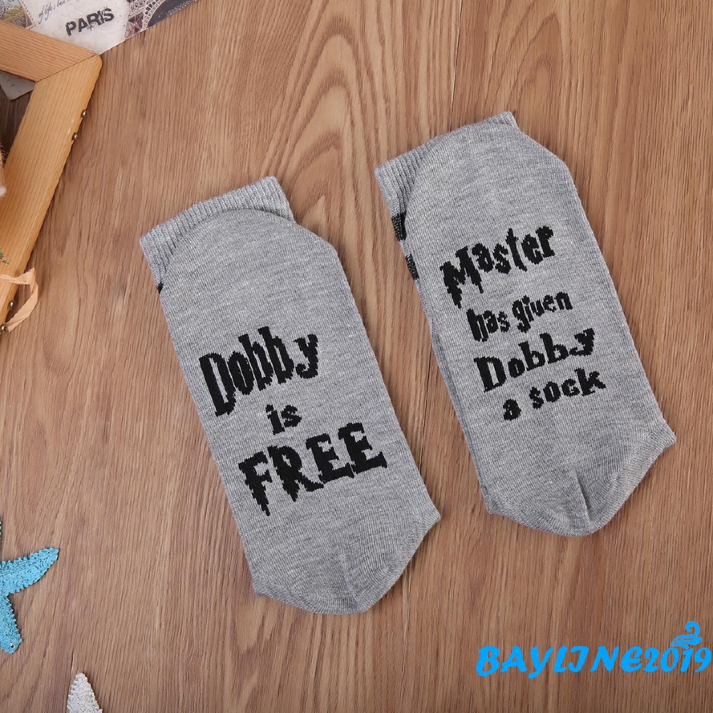 Vớ Cotton In Chữ Cho Nam Và Nữ
