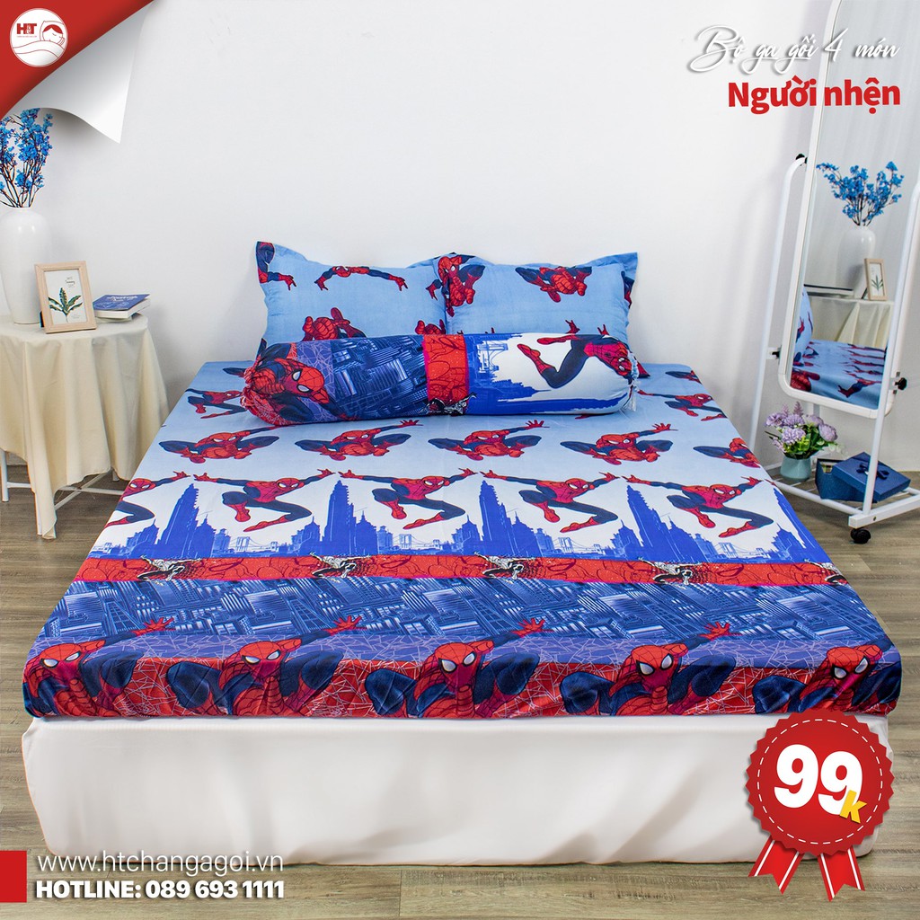 Bộ Ga Gối 4 Món  Họa Tiết Hoạt Hình Dễ Thương Cho Bé kích thước khác nhắn tin cho shop H&T CHĂN GA GỐI | BigBuy360 - bigbuy360.vn