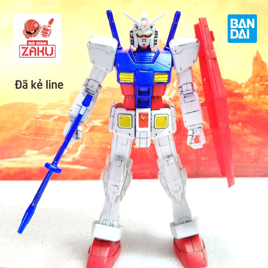 (Chưa ráp) Mô hình lắp ráp gundam Caravan Kit RX-78-2 Gundam