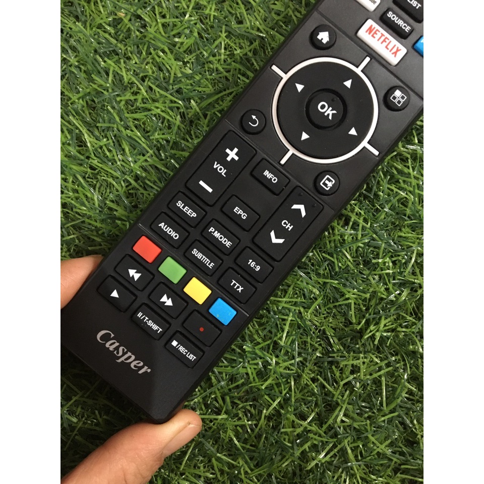 [CHÍNH HÃNG] Điều khiển tivi casper,remote TV casper hàng zin theo máy, tặng pin